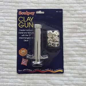 Sculpey Clay Extruding Tool with 19 Discs Clay Craft Tool New